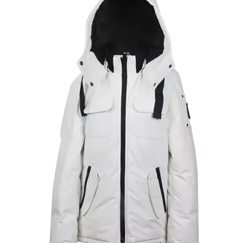 Moose Knuckles Down Feather Coat Long Sleeved For Unisex #1369961
