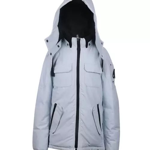 Moose Knuckles Down Feather Coat Long Sleeved For Unisex #1369962