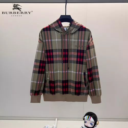 Burberry Hoodies Long Sleeved For Unisex #1369971 $56.00 USD, Wholesale Replica Burberry Hoodies
