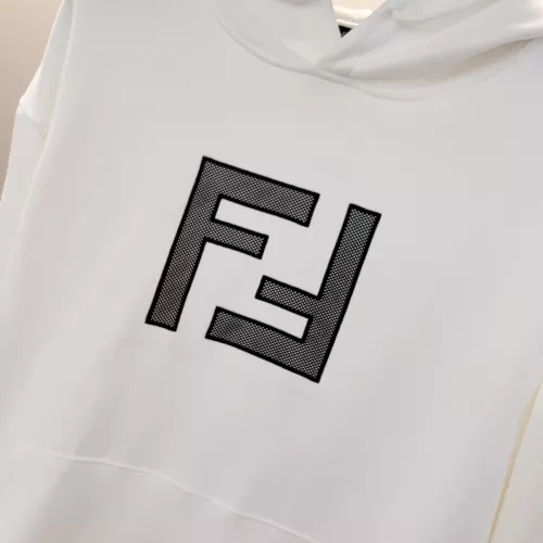 Replica Fendi Hoodies Long Sleeved For Unisex #1369976 $56.00 USD for Wholesale