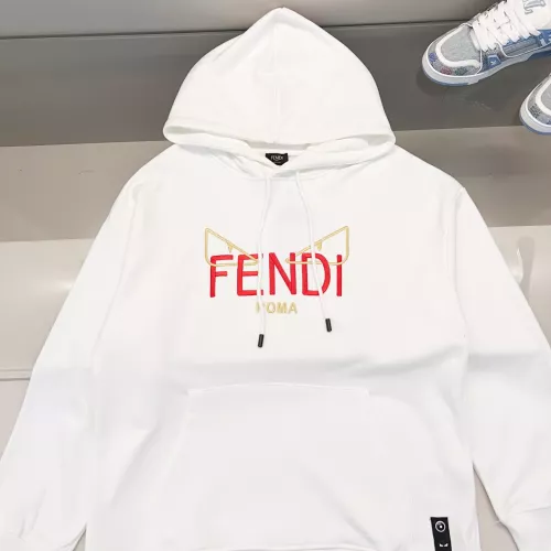 Replica Fendi Hoodies Long Sleeved For Unisex #1369978 $56.00 USD for Wholesale