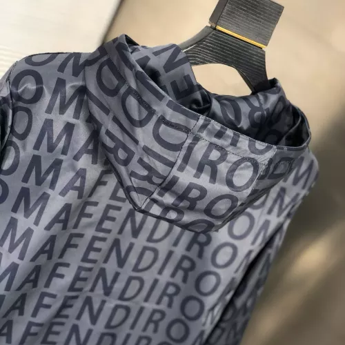 Replica Fendi Jackets Long Sleeved For Men #1370018 $60.00 USD for Wholesale