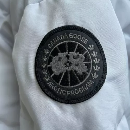 Replica Canada Goose Down Feather Coat Long Sleeved For Women #1370031 $162.00 USD for Wholesale