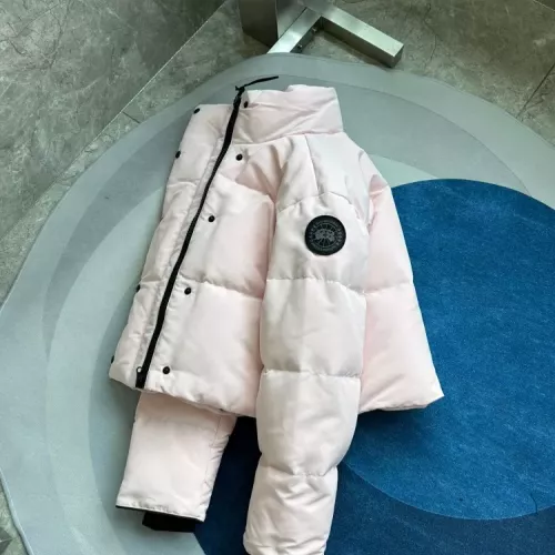 Replica Canada Goose Down Feather Coat Long Sleeved For Women #1370035 $162.00 USD for Wholesale