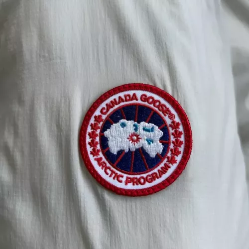 Replica Canada Goose Down Feather Coat Long Sleeved For Men #1370065 $172.00 USD for Wholesale