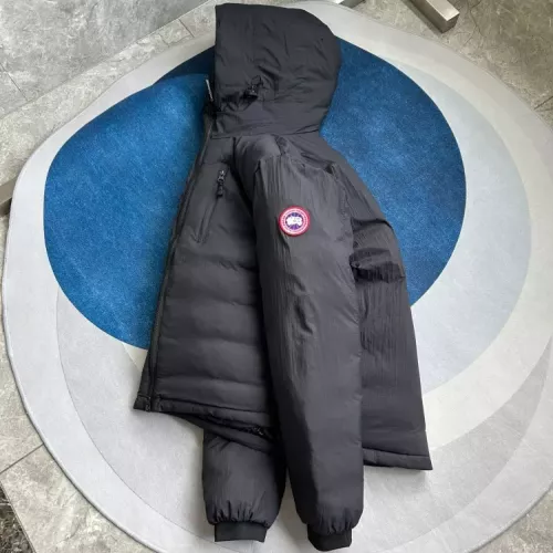 Replica Canada Goose Down Feather Coat Long Sleeved For Men #1370066 $172.00 USD for Wholesale