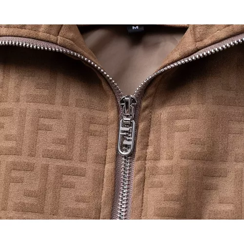 Replica Fendi Jackets Long Sleeved For Men #1370072 $45.00 USD for Wholesale
