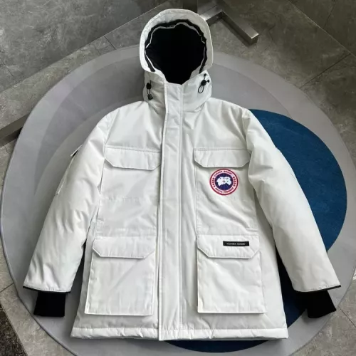 Replica Canada Goose Down Feather Coat Long Sleeved For Unisex #1370077 $180.00 USD for Wholesale