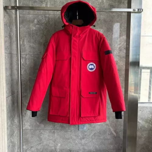 Canada Goose Down Feather Coat Long Sleeved For Unisex #1370080 $180.00 USD, Wholesale Replica Canada Goose Down Feather Coat