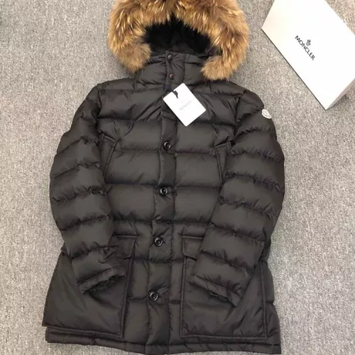 Replica Moncler Down Feather Coat Long Sleeved For Men #1370091 $222.00 USD for Wholesale