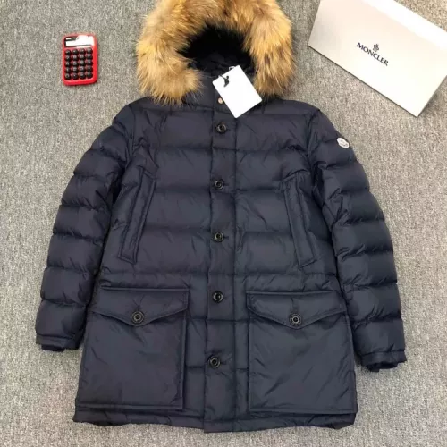 Moncler Down Feather Coat Long Sleeved For Men #1370093 $222.00 USD, Wholesale Replica Moncler Down Feather Coat