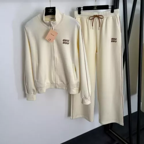 MIU MIU Tracksuits Long Sleeved For Women #1370158 $108.00 USD, Wholesale Replica MIU MIU Tracksuits