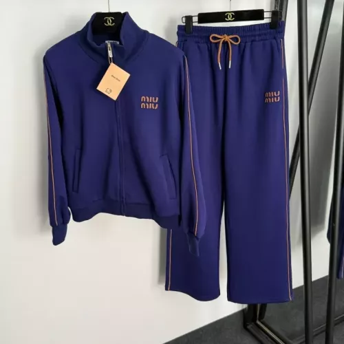 MIU MIU Tracksuits Long Sleeved For Women #1370160 $108.00 USD, Wholesale Replica MIU MIU Tracksuits