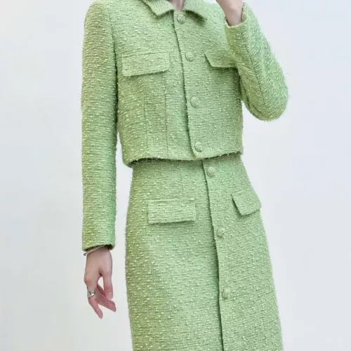 Replica Chanel Tracksuits Long Sleeved For Women #1370191 $155.00 USD for Wholesale