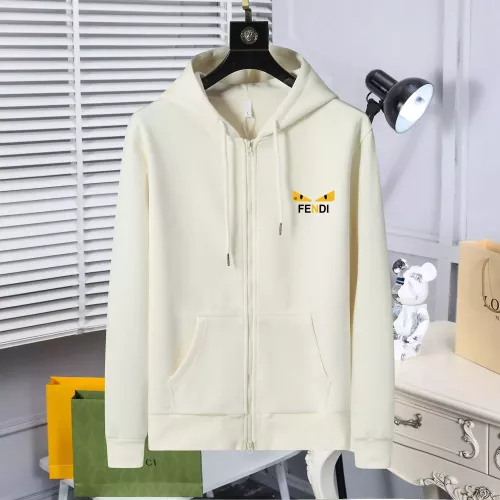 Fendi Hoodies Long Sleeved For Unisex #1370248 $52.00 USD, Wholesale Replica Fendi Hoodies