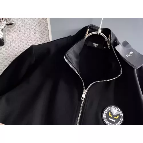Replica Fendi Tracksuits Long Sleeved For Men #1370309 $82.00 USD for Wholesale