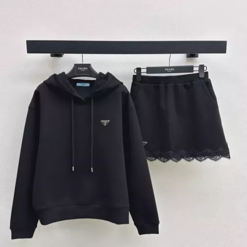 Prada Tracksuits Long Sleeved For Women #1370311 $85.00 USD, Wholesale Replica Prada Tracksuits
