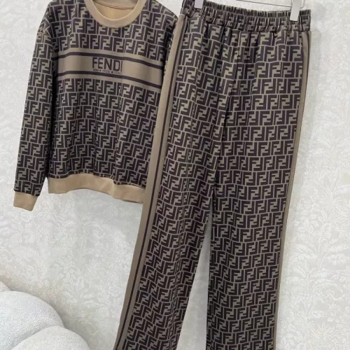 Replica Fendi Tracksuits Long Sleeved For Women #1370331 $150.00 USD for Wholesale