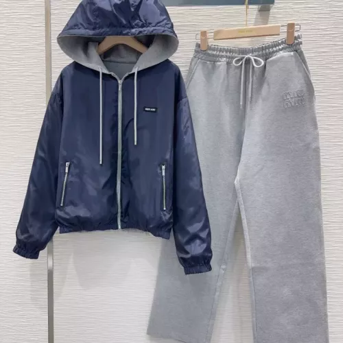 Replica MIU MIU Tracksuits Long Sleeved For Women #1370335 $102.00 USD for Wholesale