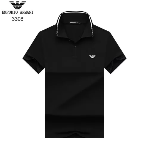 Armani T-Shirts Short Sleeved For Men #1370354 $32.00 USD, Wholesale Replica Armani T-Shirts