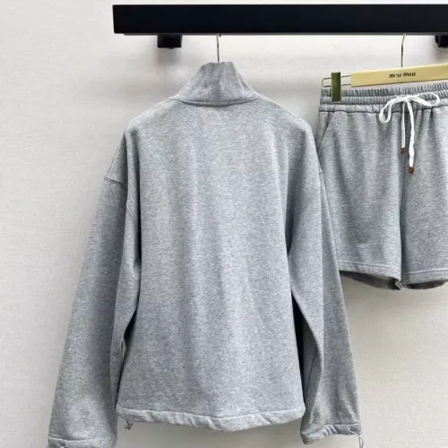Replica MIU MIU Tracksuits Long Sleeved For Women #1370362 $88.00 USD for Wholesale
