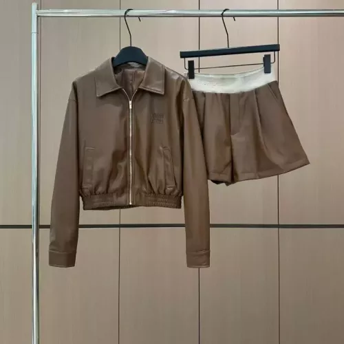 MIU MIU Tracksuits Long Sleeved For Women #1370365 $92.00 USD, Wholesale Replica MIU MIU Tracksuits