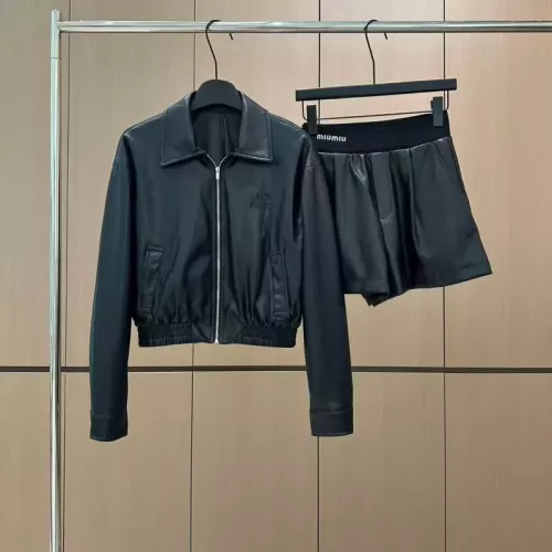 MIU MIU Tracksuits Long Sleeved For Women #1370366 $92.00 USD, Wholesale Replica MIU MIU Tracksuits