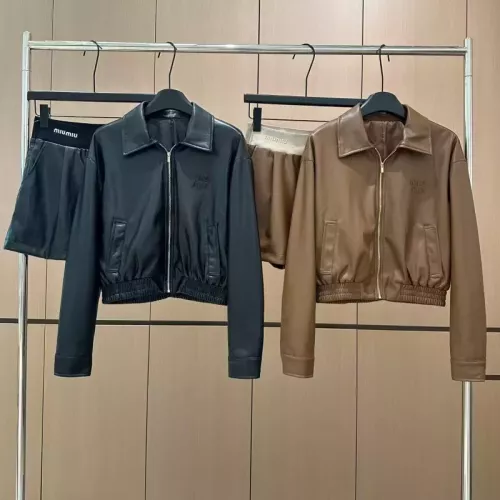 Replica MIU MIU Tracksuits Long Sleeved For Women #1370366 $92.00 USD for Wholesale