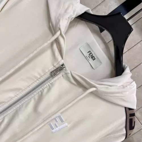 Replica Fendi Tracksuits Long Sleeved For Women #1370371 $96.00 USD for Wholesale