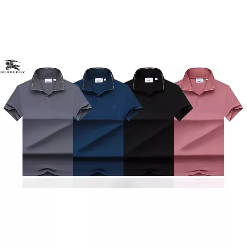 Replica Burberry T-Shirts Short Sleeved For Men #1370377 $32.00 USD for Wholesale