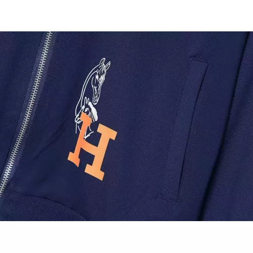 Replica Hermes Tracksuits Long Sleeved For Men #1370390 $82.00 USD for Wholesale