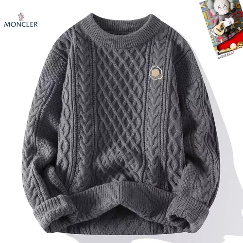 Moncler Sweaters Long Sleeved For Men #1370436 $48.00 USD, Wholesale Replica Moncler Sweaters