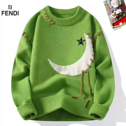 Fendi Sweaters Long Sleeved For Men #1370454 $48.00 USD, Wholesale Replica Fendi Sweaters