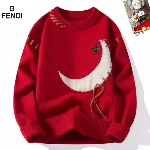 Fendi Sweaters Long Sleeved For Men #1370455 $48.00 USD, Wholesale Replica Fendi Sweaters