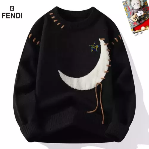 Fendi Sweaters Long Sleeved For Men #1370456 $48.00 USD, Wholesale Replica Fendi Sweaters
