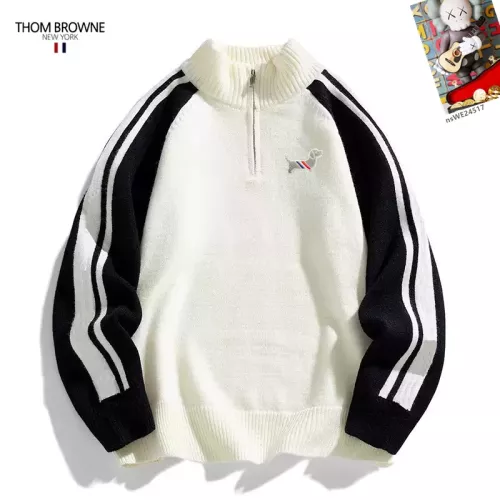 Thom Browne TB Sweaters Long Sleeved For Men #1370464 $48.00 USD, Wholesale Replica Thom Browne TB Sweaters