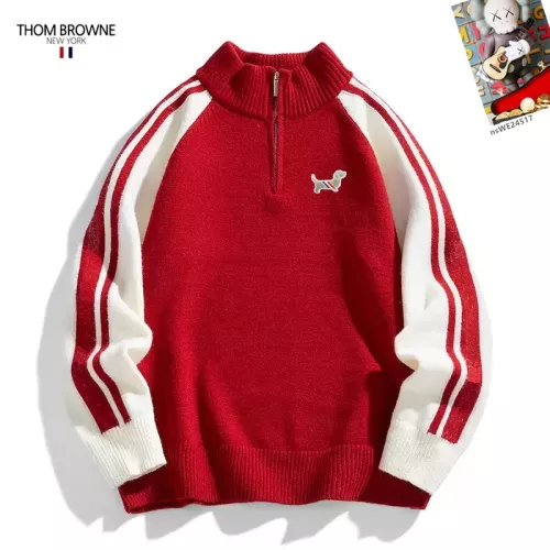 Thom Browne TB Sweaters Long Sleeved For Men #1370465 $48.00 USD, Wholesale Replica Thom Browne TB Sweaters
