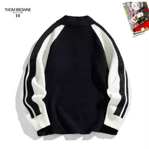 Replica Thom Browne TB Sweaters Long Sleeved For Men #1370466 $48.00 USD for Wholesale