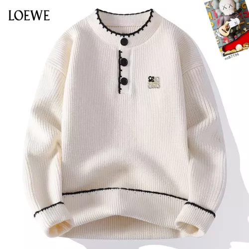 LOEWE Sweaters Long Sleeved For Men #1370470 $48.00 USD, Wholesale Replica LOEWE Sweaters