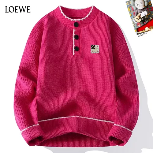 LOEWE Sweaters Long Sleeved For Men #1370472 $48.00 USD, Wholesale Replica LOEWE Sweaters