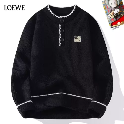 LOEWE Sweaters Long Sleeved For Men #1370473 $48.00 USD, Wholesale Replica LOEWE Sweaters