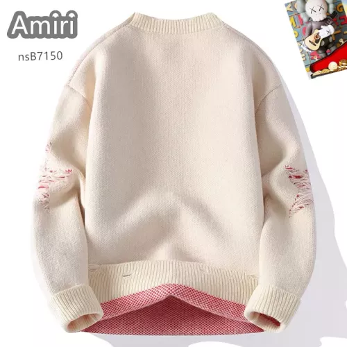 Replica Amiri Sweaters Long Sleeved For Men #1370474 $48.00 USD for Wholesale