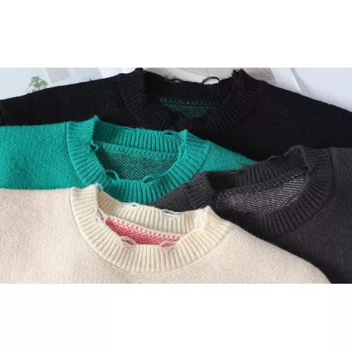 Replica Amiri Sweaters Long Sleeved For Men #1370474 $48.00 USD for Wholesale