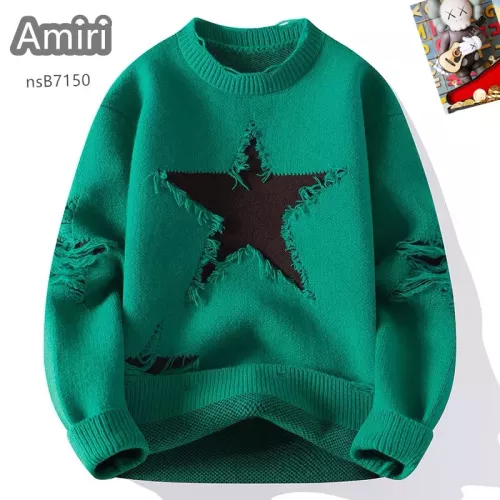 Amiri Sweaters Long Sleeved For Men #1370475 $48.00 USD, Wholesale Replica Amiri Sweaters