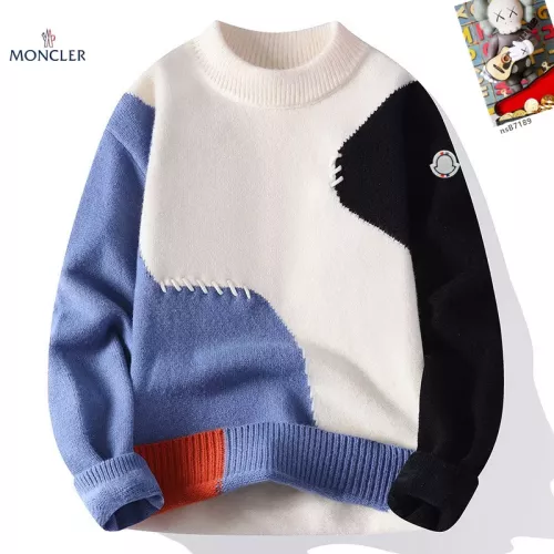 Moncler Sweaters Long Sleeved For Men #1370482 $48.00 USD, Wholesale Replica Moncler Sweaters