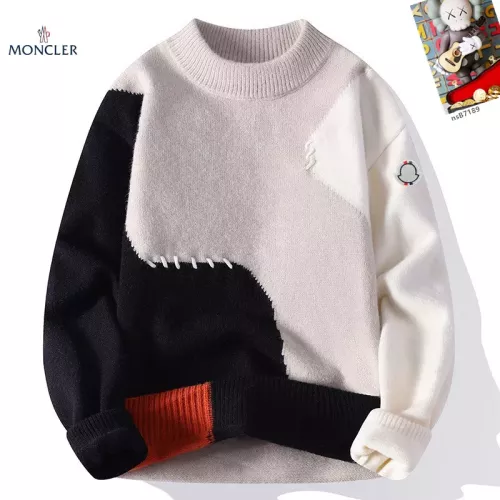 Moncler Sweaters Long Sleeved For Men #1370483 $48.00 USD, Wholesale Replica Moncler Sweaters