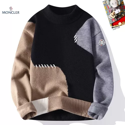 Moncler Sweaters Long Sleeved For Men #1370484 $48.00 USD, Wholesale Replica Moncler Sweaters