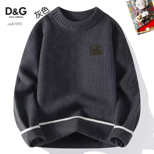 Dolce &amp; Gabbana D&amp;G Sweaters Long Sleeved For Men #1370491 $48.00 USD, Wholesale Replica Dolce &amp; Gabbana D&amp;G Sweaters