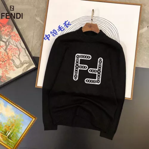 Fendi Sweaters Long Sleeved For Men #1370516 $42.00 USD, Wholesale Replica Fendi Sweaters