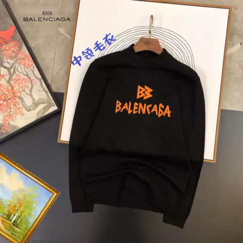 Balenciaga Sweaters Long Sleeved For Men #1370534 $42.00 USD, Wholesale Replica Balenciaga Sweaters